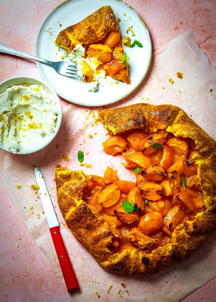 Apricot & Ricotta Galette | DonalSkehan.com