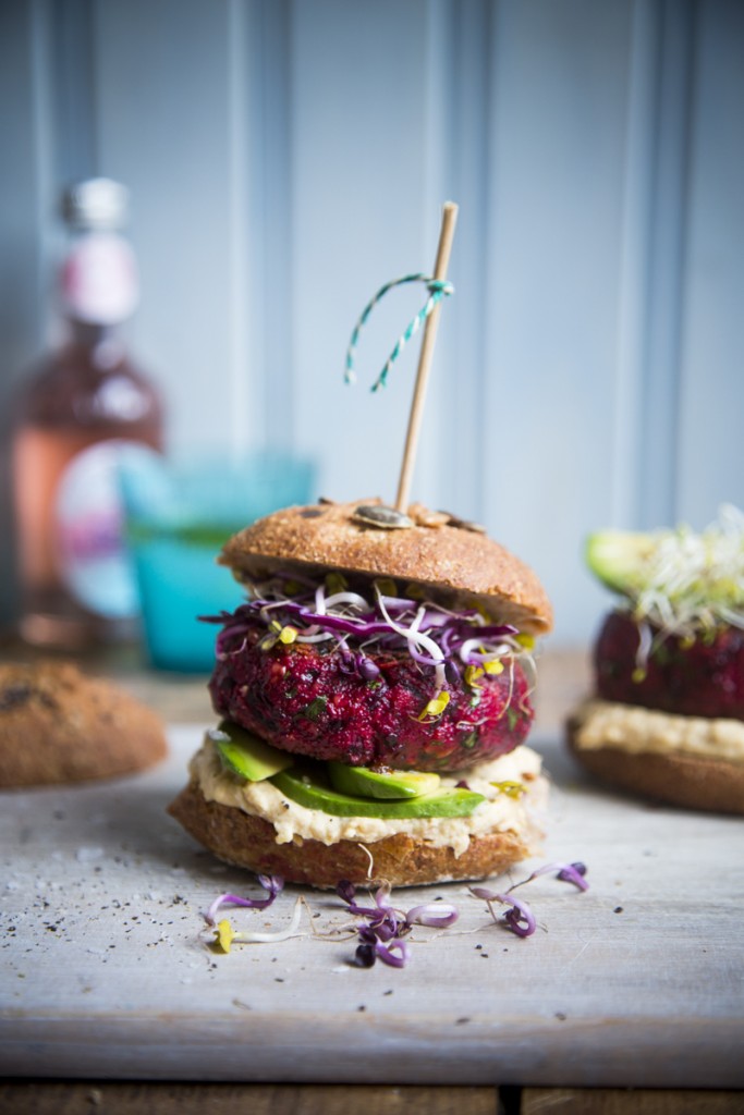 Beetroot Burgers | DonalSkehan.com, My favourite veggie burger recipe. 