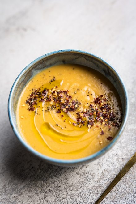 Private: Chilli, Coconut, Sweet Potato & Red Lentil Soup | DonalSkehan.com