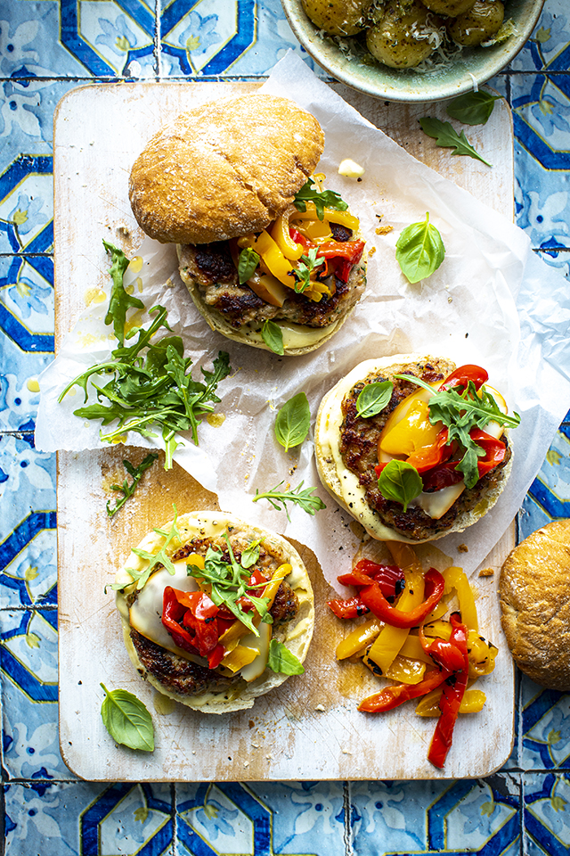Pork Sausage & Fennel Burgers | DonalSkehan.com