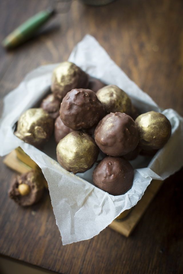 Ferrero Rocher Truffles | DonalSkehan.com, These homemade truffles make a wonderfully personal edible gift for a host.