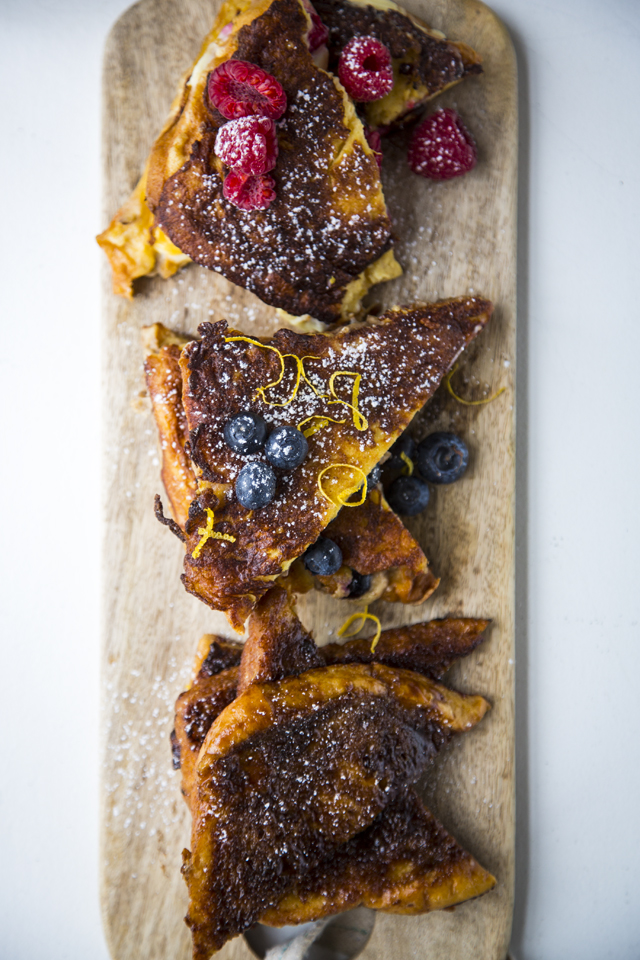 French Toast x 3 Ways | DonalSkehan.com, A decedent weekend brunch.