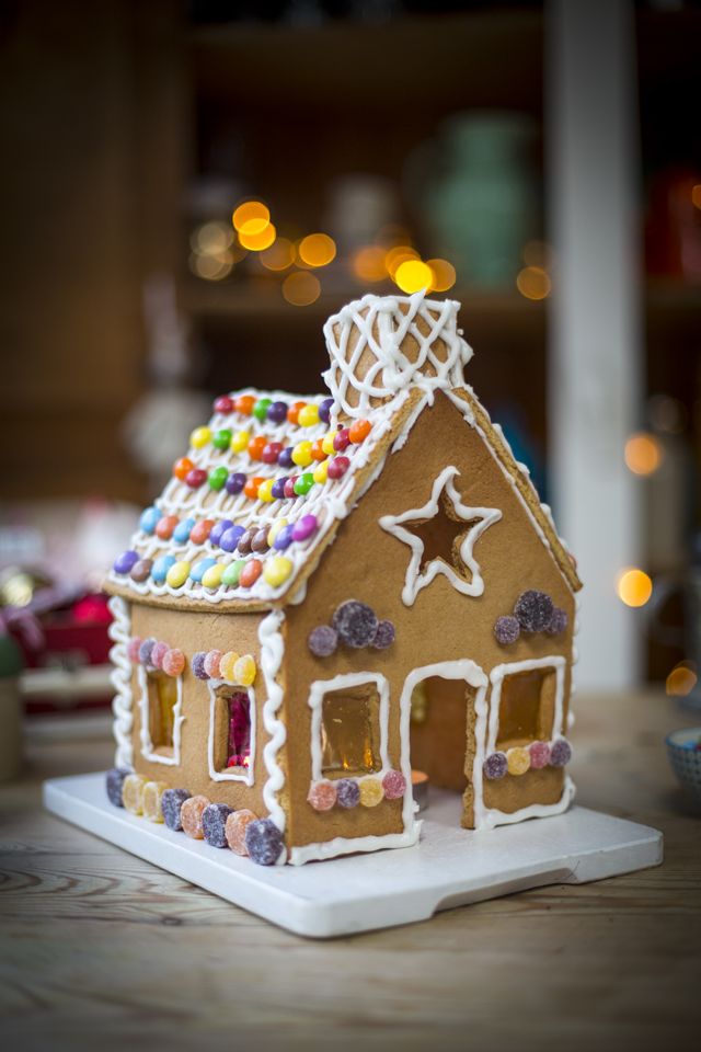 Gingerbread House | DonalSkehan.com, This traditional gingerbread house recipe doubles up as a gorgeous decoration and a delicious treat!  