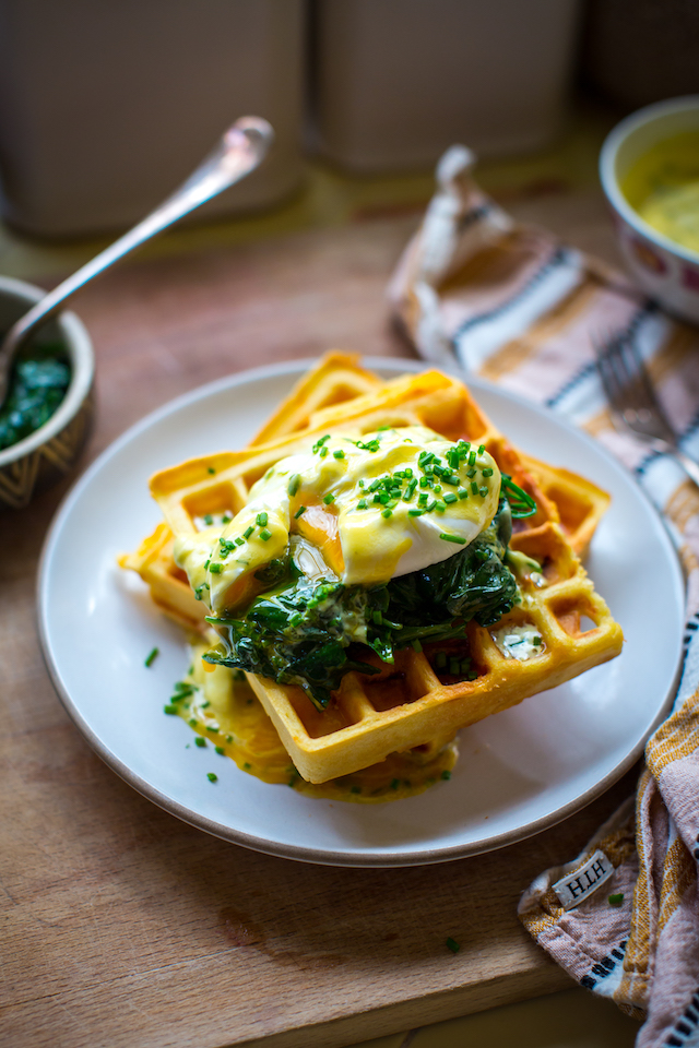 Leftover Ham & Cheese Waffles | DonalSkehan.com