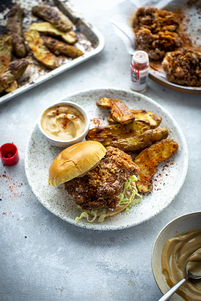 Japanese Fried Chicken Karaage Bun | DonalSkehan.com