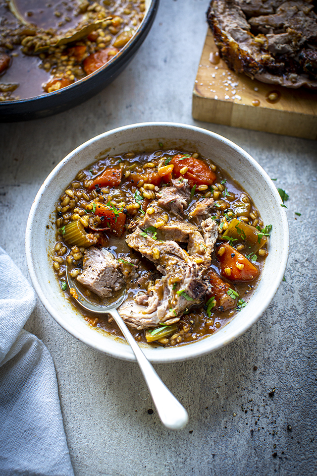 Lamb & Pearl Barley Stew | DonalSkehan.com