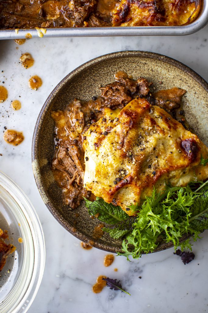 Braised Beef Shin Lasagne | DonalSkehan.com