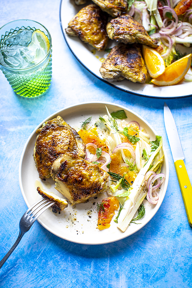 BBQ Crispy Lemon & Thyme Chicken | DonalSkehan.com
