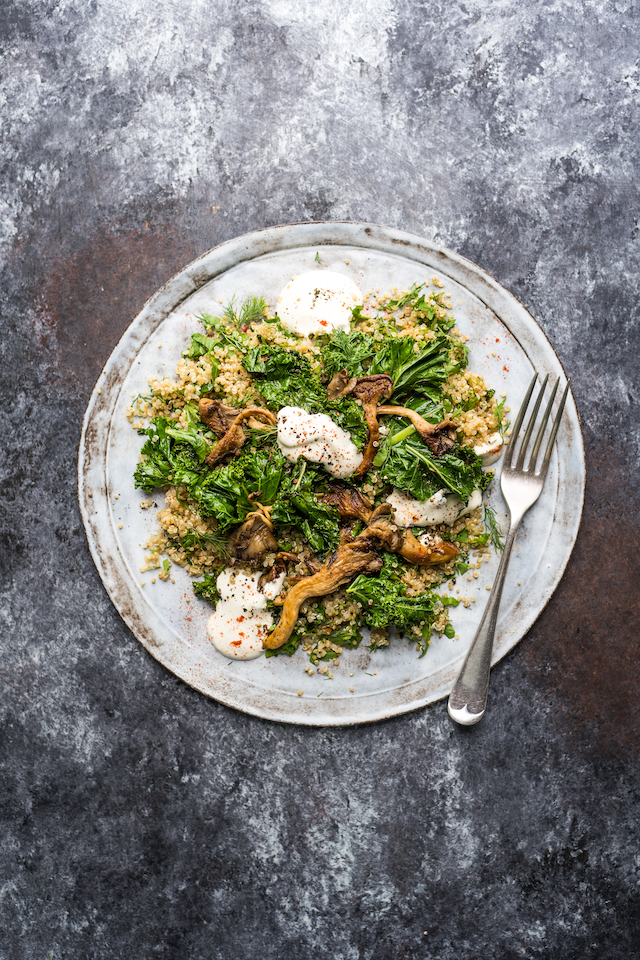 Mushroom Grain Bowl | DonalSkehan.com
