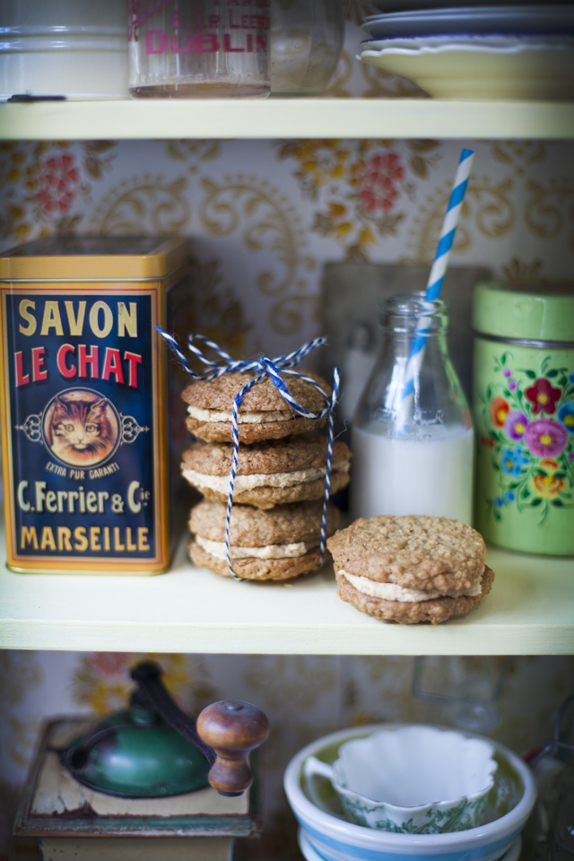 Peanut Butter Sandwich Cookies | DonalSkehan.com, If you love peanut butter, these are the perfect cookies for you!