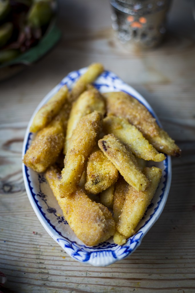 Roasted Buttery Parmesan Parsnips | DonalSkehan.com, The secret of these crispy roast parsnips? A coating of polenta!