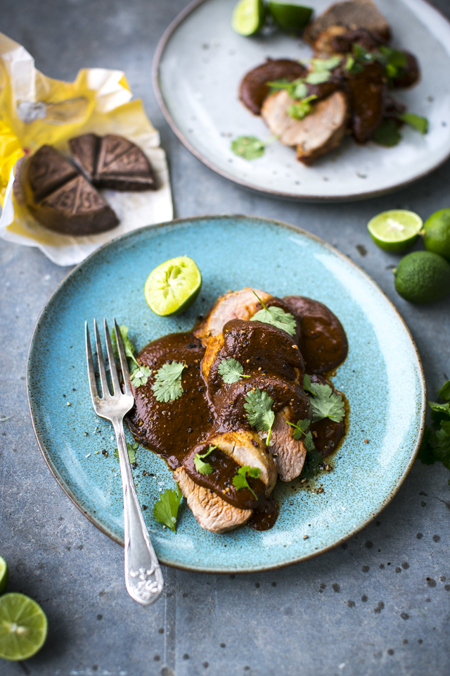 Pork Fillet Mole | DonalSkehan.com, Pork fillet smothered in a mind blowing Mexican sauce that has to be tasted to be believed! 