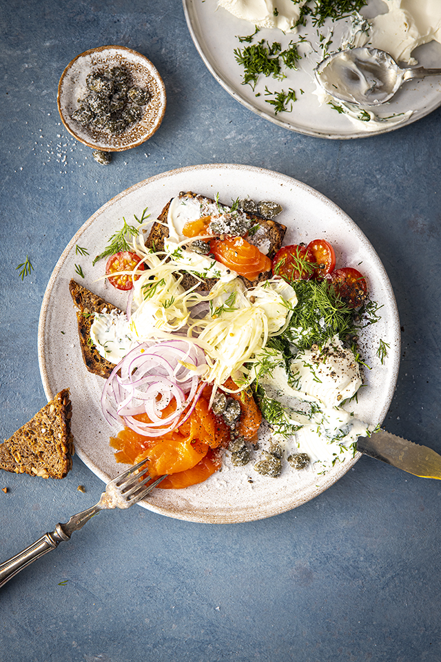 Gjusta Smoked Salmon Plate | DonalSkehan.com