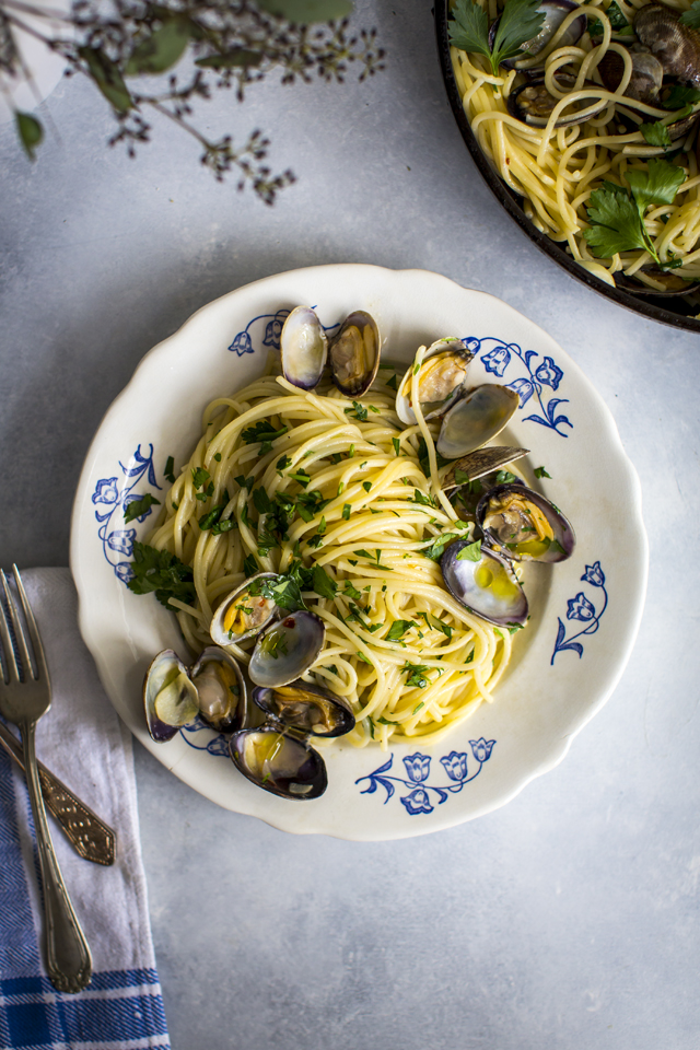 Spaghetti alle vongole | DonalSkehan.com, An Italian classic. 