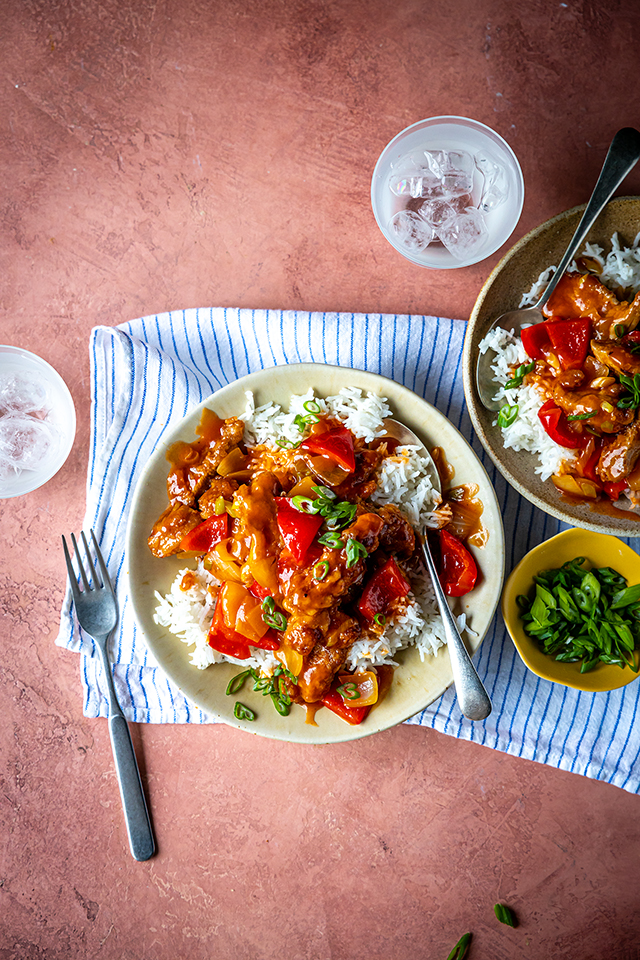 Sweet & Sour Pork Stir Fry | DonalSkehan.com