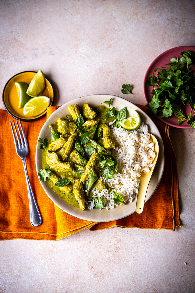Thai Green Chicken Curry | DonalSkehan.com