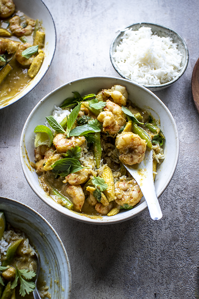 Thai Green Prawn Curry | DonalSkehan.com