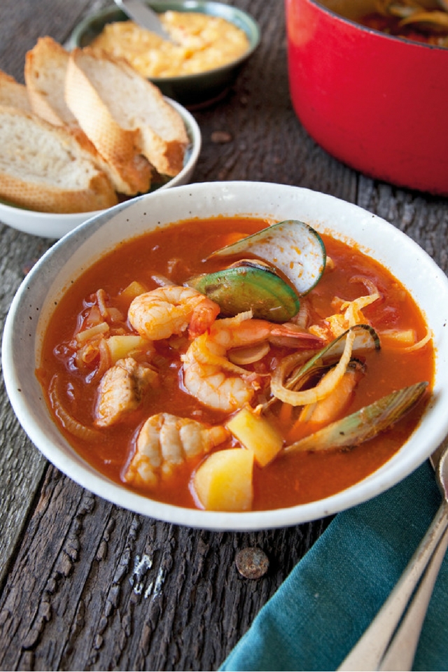 Fragrant Seafood Bowl | DonalSkehan.com, Delicious dinner for cold winter evenings!