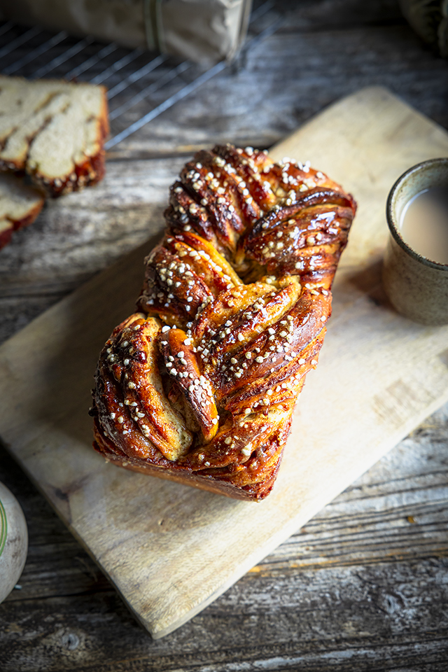 Glazed Sticky Spiced Festive Loaves | DonalSkehan.com